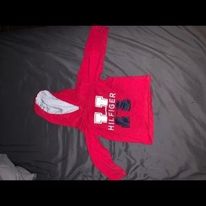 Tommy Hilfiger, Long sleeve hooded shirt  boys 2T